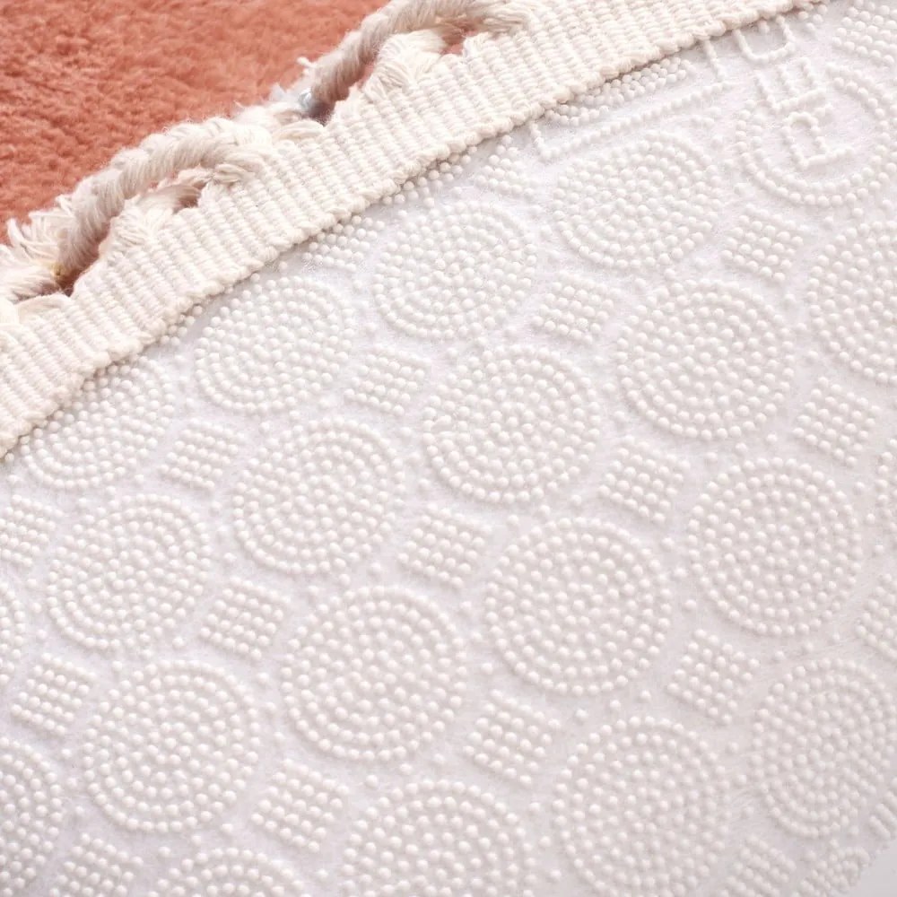 Hnedá kúpeľňová predložka ø 80 cm Tuft – Foutastic