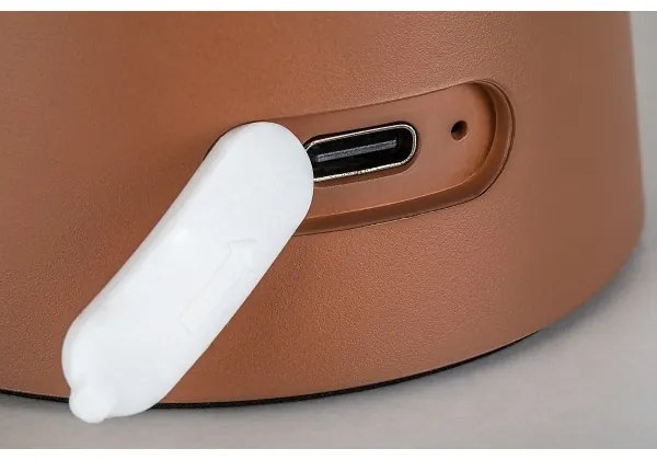 Rabalux 76039 - LED stmievateľná dotyková vonkajšia lampa MIREO 1,5W/5V IP44 1200 mAh USB hnedá