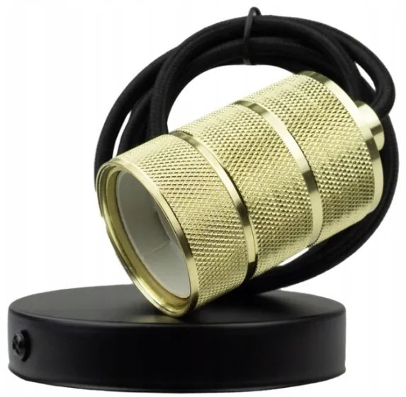 ECOLIGHT Stropné závesné svietidlo LOFT E27 - 2M - zlaté