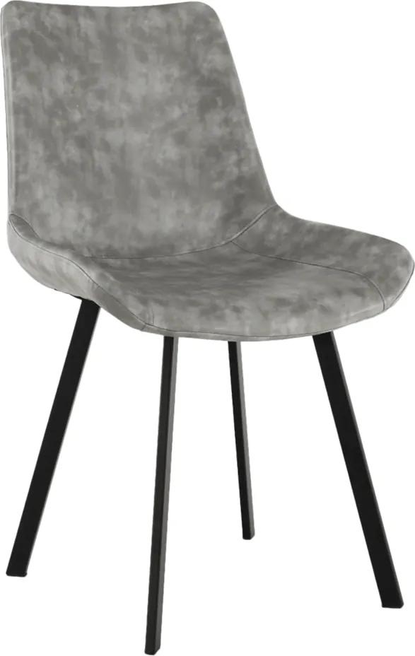 Jedálenská stolička, sivá, NIRO