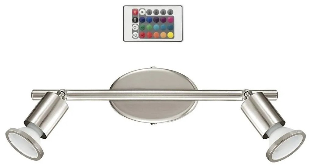 Eglo 75384 - LED Bodové svietidlo BUZZ-C 2xGU10/4W/230V