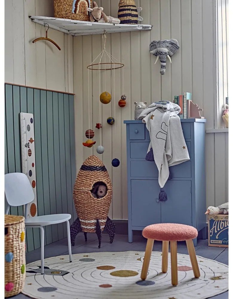 Oranžová detská stolička Aksel – Bloomingville Mini