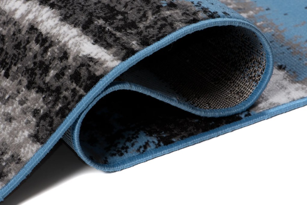 TA Koberec Q542A BLUE MAYA PP EYM Sivý Obdĺžnikový Rozmer: 180x250 cm