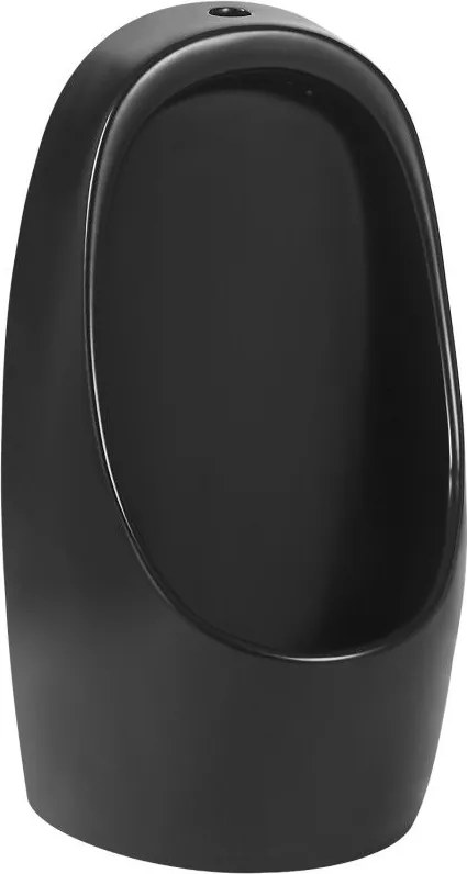 Mexen Mateo závesný pisoár, čierny mat - 37036570