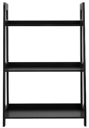 Livarno home Regál s 3 policami, čierna  (100392726)
