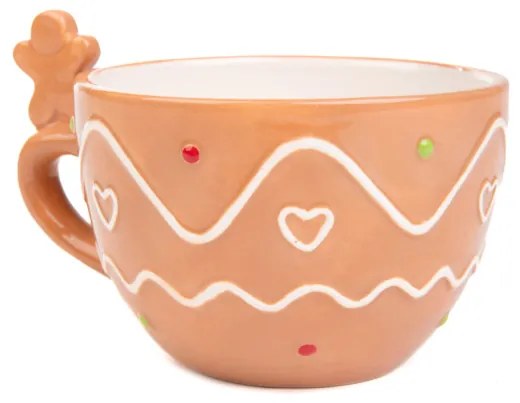 Hrnček BISCOTTO hnedý 873312 400 ml