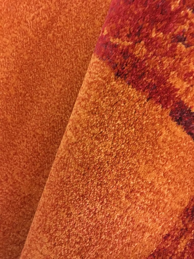 Výpredaj: Kusový koberec Infinity 32199-9210, 200x290, oranžová, chodba / predsieň, Spoltex