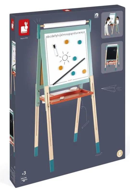 Nastavitelná oboustranná magnetická tabule