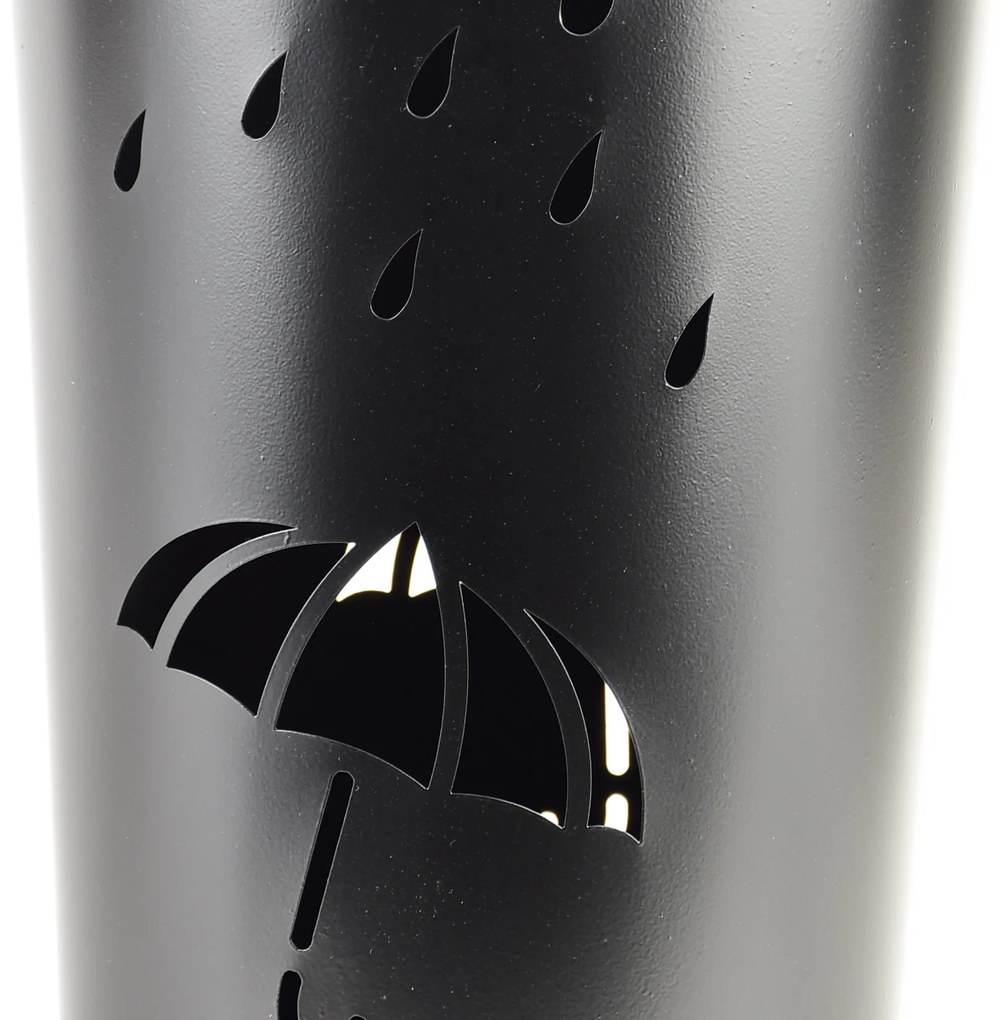 Stojan na deštníky LORSO 24 cm černý