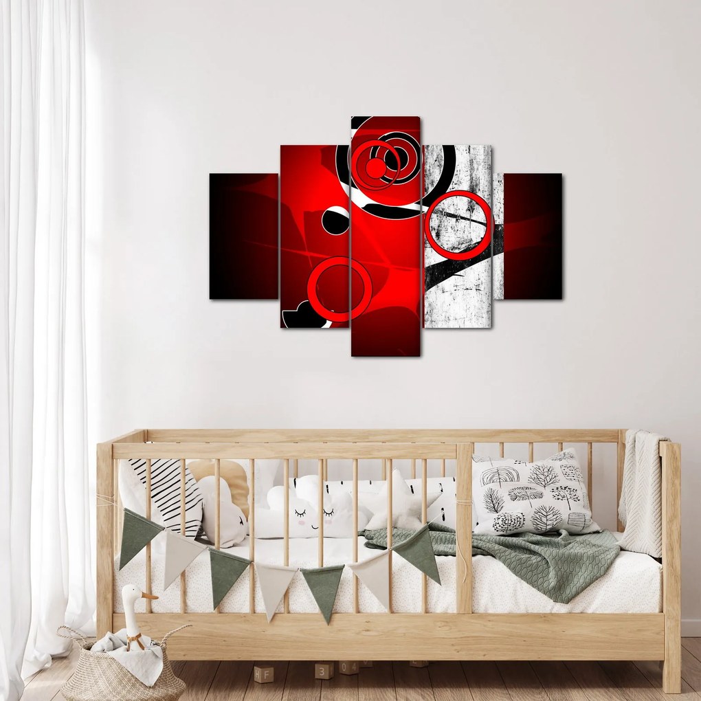 Obraz abstrakcie (150x105 cm)