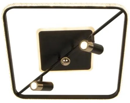 LED Stmievateľné stropné svietidlo LED/70W/230V 3000-6500K čierna + diaľkové ovládanie