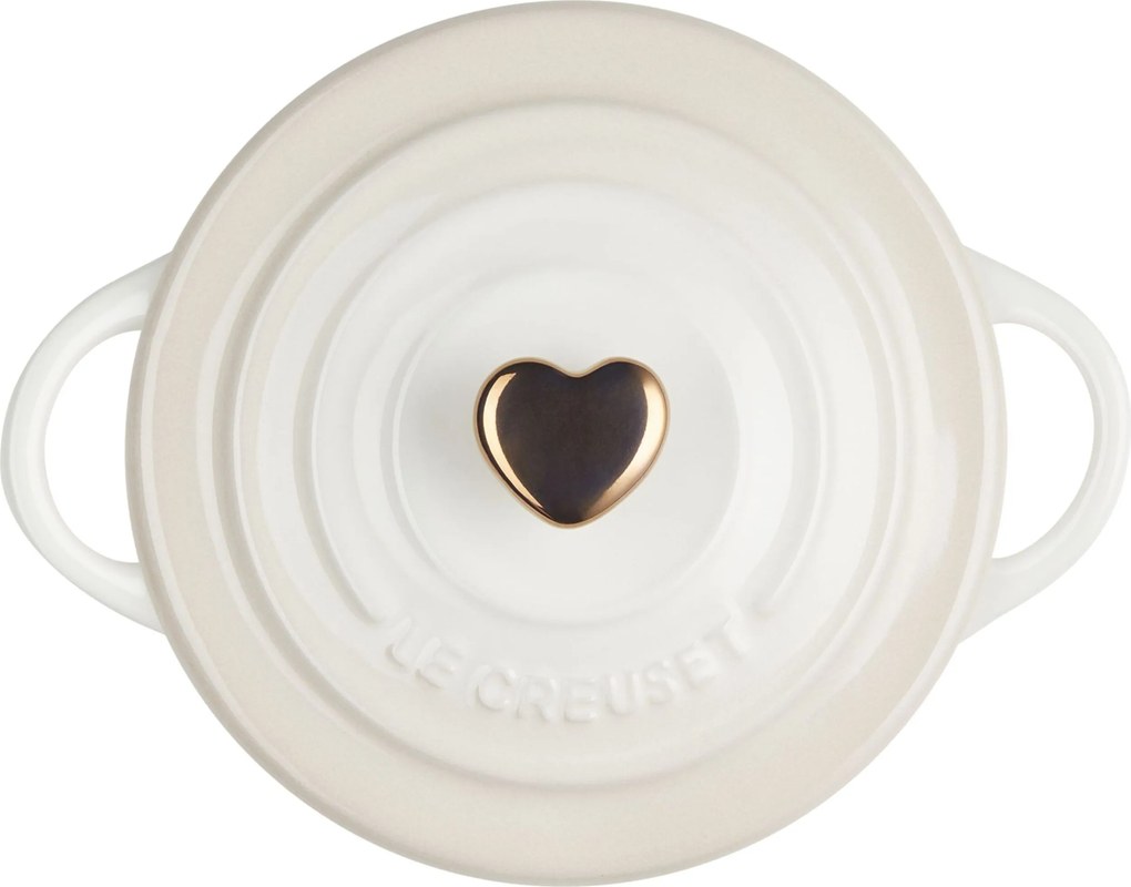 Zapekací a servírovací hrniec Mini Cocotte Heart 250 ml svetloružový
