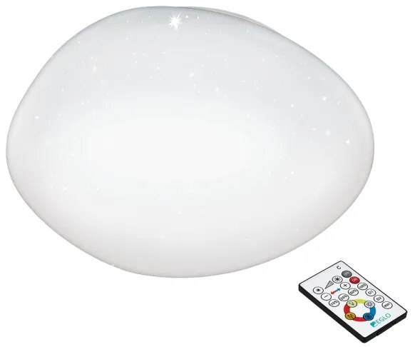 Eglo 97577 - LED stmievateľné stropné svietidlo SILERAS LED/21W/230V pr. 45 cm