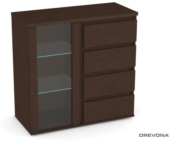 Drevona, komoda REA AMY 9, lancelot