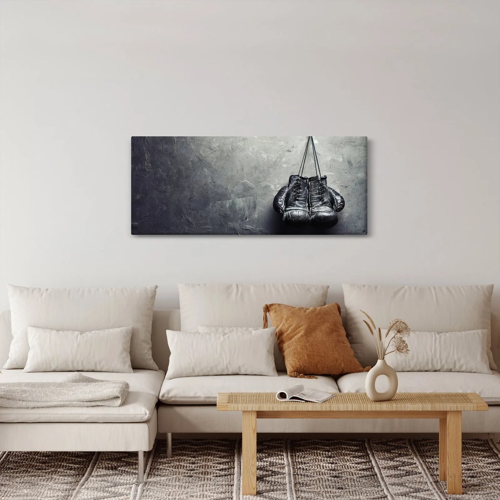 Obraz boxerských rukavíc (120x50 cm)