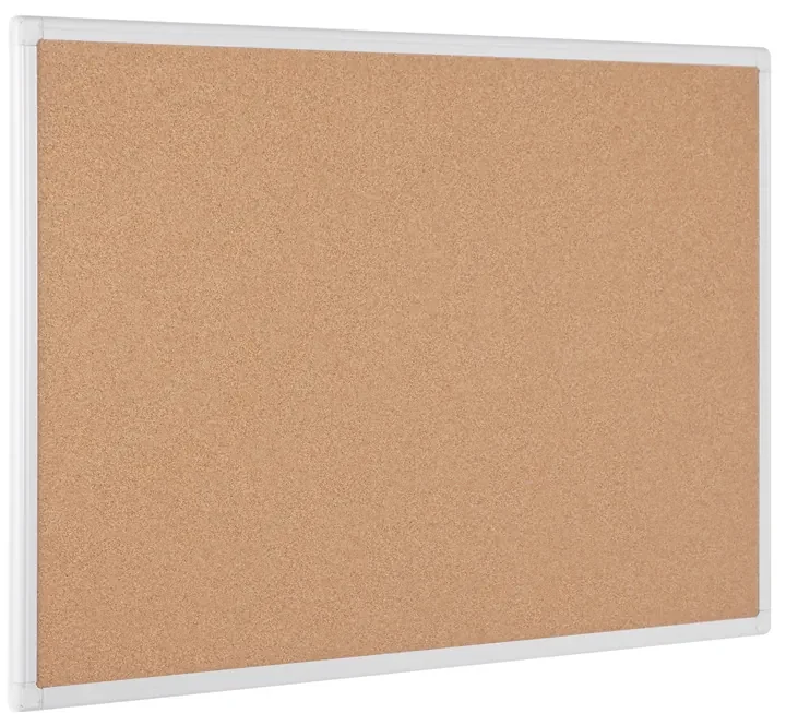 Bi-Office Korková nástenka ANTI-MICROBIAL, 900 x 600 mm, biely rám