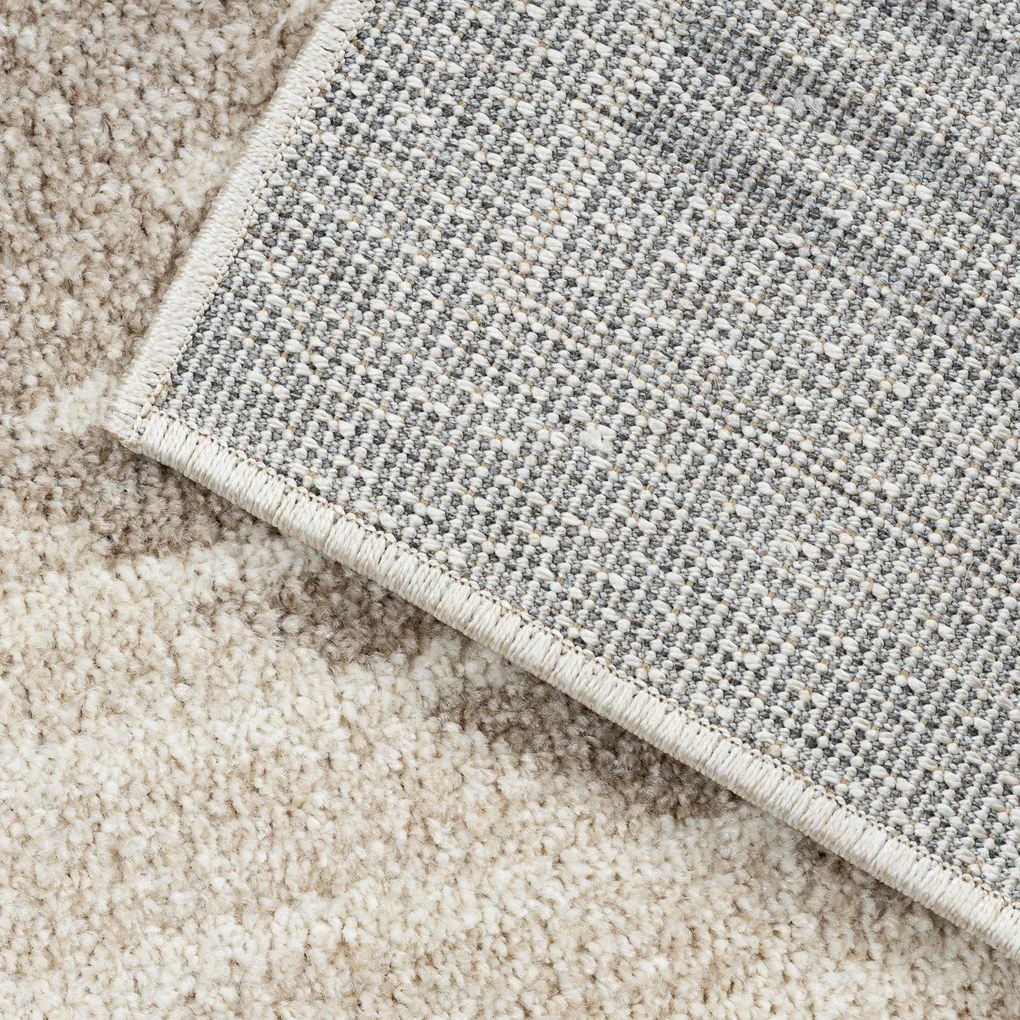 Dywany Łuszczów, Kusový koberec Fusion 0815 cream/beige, 200x290, béžová, kancelária