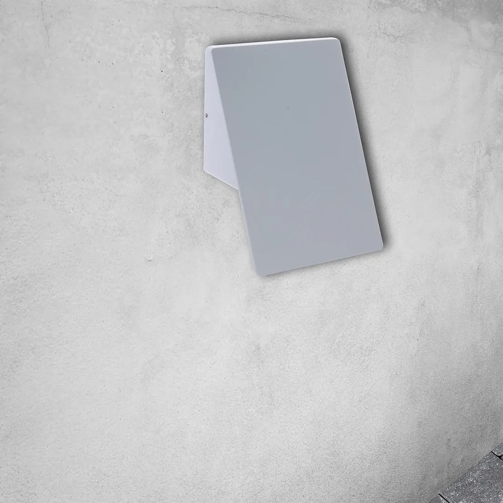 Exteriérové nástenné svietidlo, 1x LED 10w, w