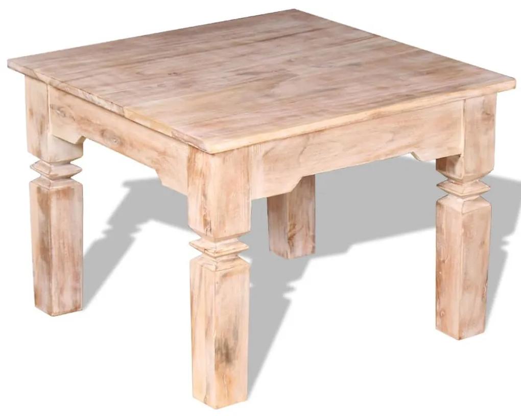 Konferenčný stolík z akáciového dreva, 60x60x45 cm 244052