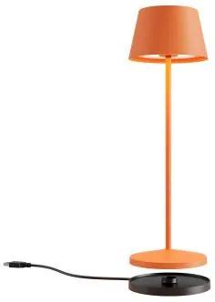 Vonkajšie stolové svietidlo REDO LA NUIT LED oranžová 90215