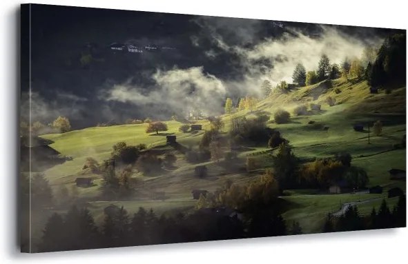 GLIX Obraz na plátne - Alpine Morning 60x40 cm