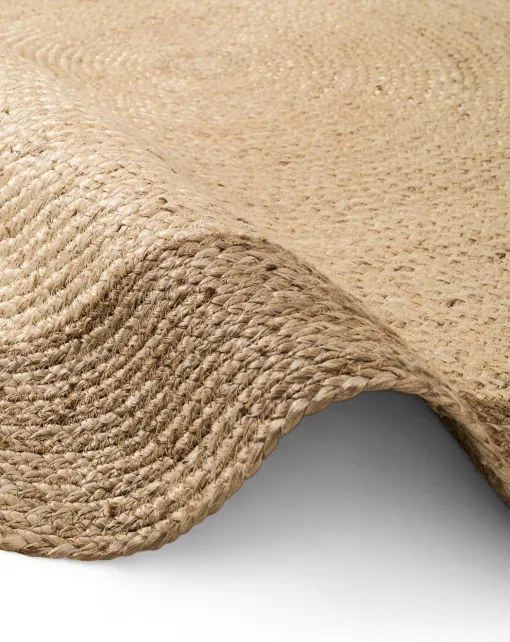 Koberec Hanse Home Looma naturálny / krémový / sivý kruh