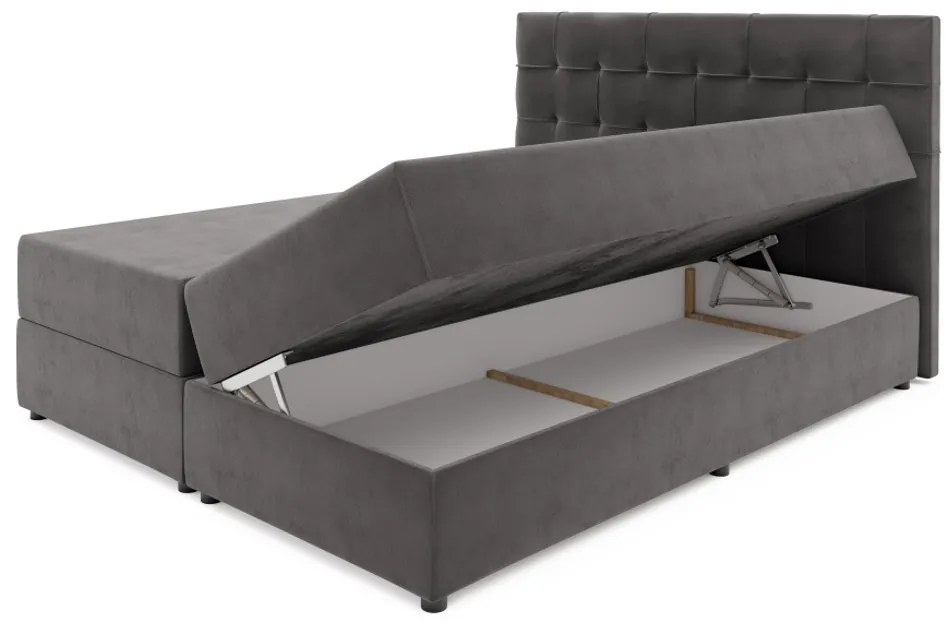 Čalúnená posteľ boxspring BETANIA, 140x200, itaka 15