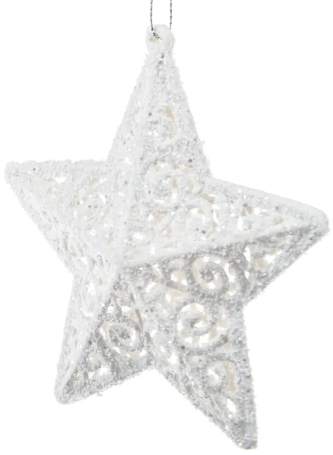 Plastová vianočná ozdoba 11,5 cm Star – Dakls