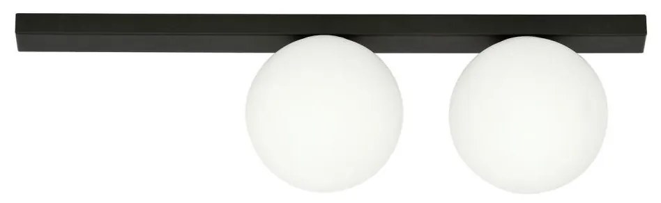 Stropné svietidlo FIT 2xE14/10W/230V čierna/biela