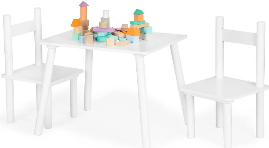 Stôl stôl +2 stoličky detský nábytok set