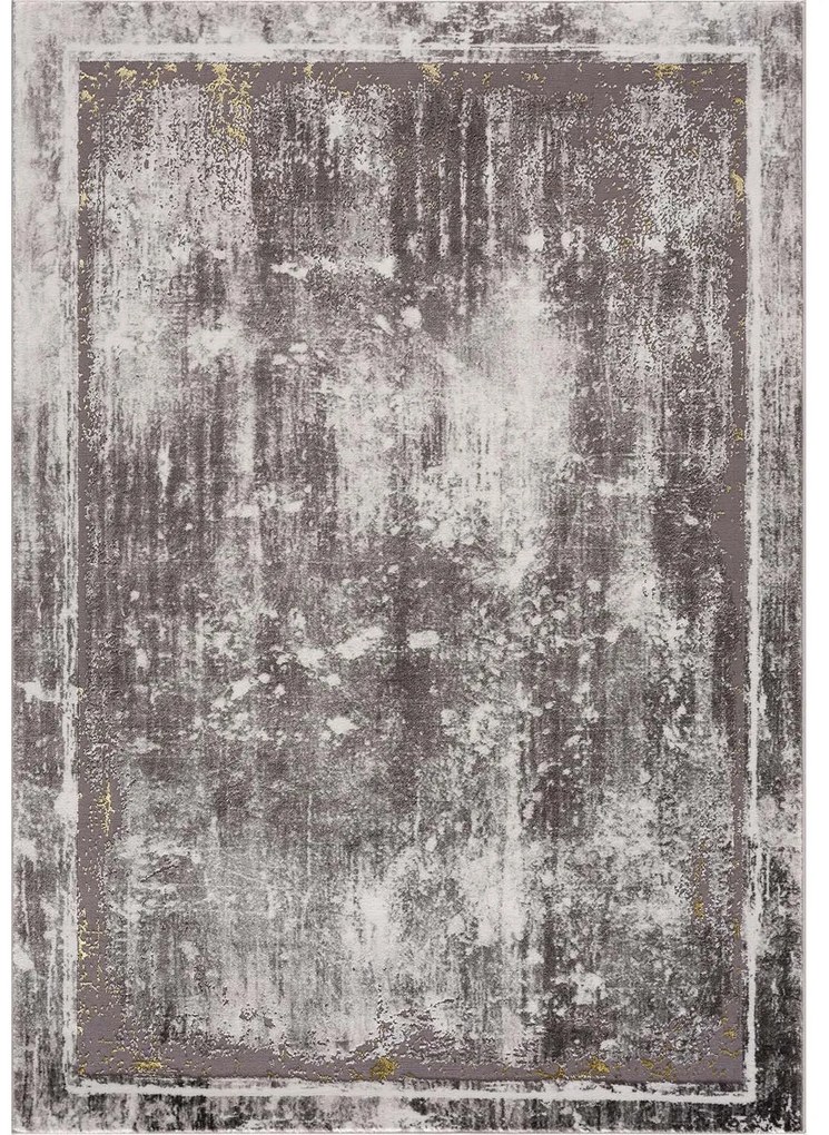 Dekorstudio Moderný koberec NOA - vzor 9330 sivý Rozmer koberca: 80x300cm