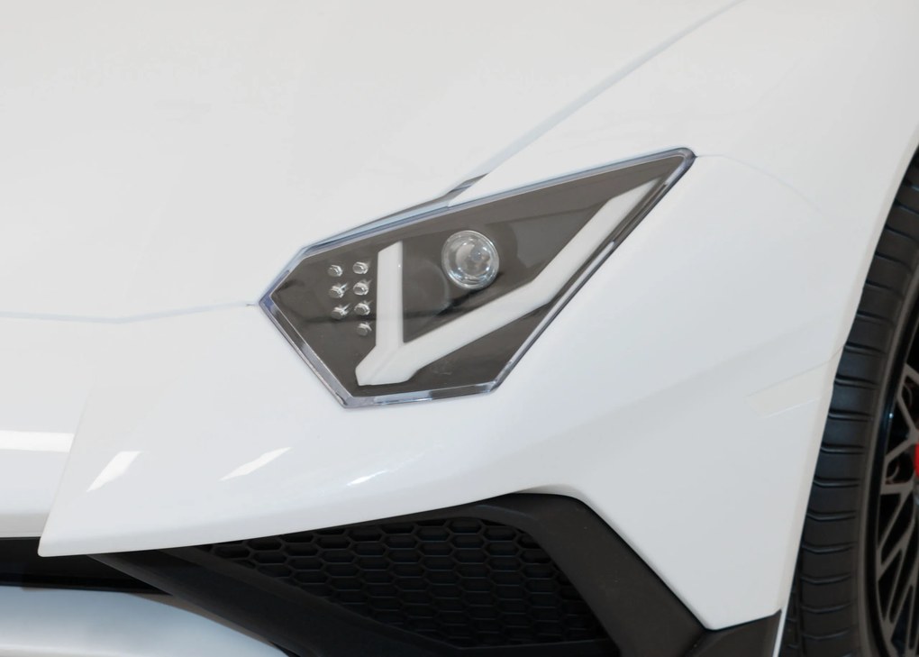 Ramiz Elektrické autíčko Lamborghini Aventador SV pre 2 deti biele
