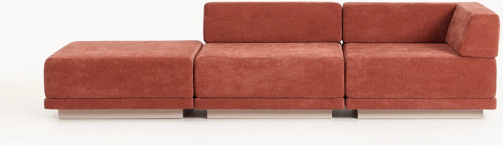 Modulárna pohovka's podnožkou Colin (4-miestna)