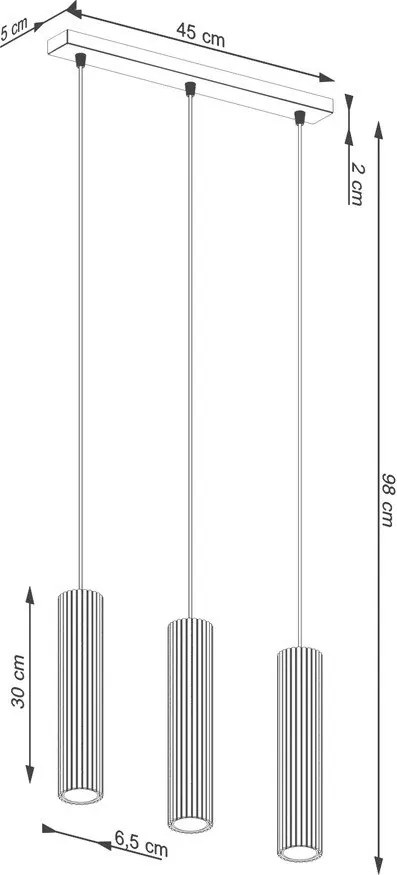 Taupe kovové závesné svietidlo Gleam – Sollux