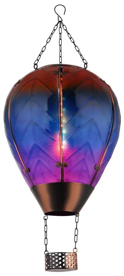 Globo 36137 - LED Závesná solárna dekorácia 24xLED/0,2W/3V IP44 lietajúci balón