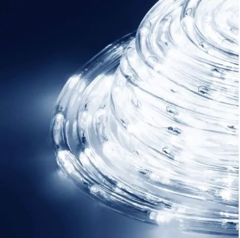Bestent Svetelná reťaz - svetelný had 30m 720 LED 8 programov Studená biela