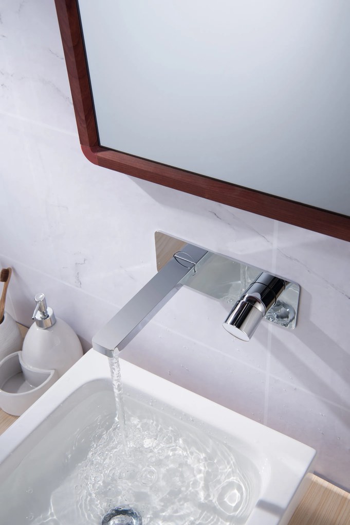 Cerano Una, umývadlová batéria pod omietku, chrómová, CER-CER-423517