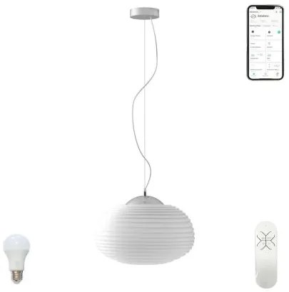 Immax 07067L NEO COCONO závěsný lustr 34x22cm LED zdroj 1x8,5W + diaľkové ovládanie