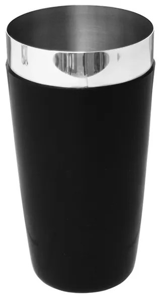 Bar@drinkstuff Vinyl Boston koktejl šejker čierny 800ml