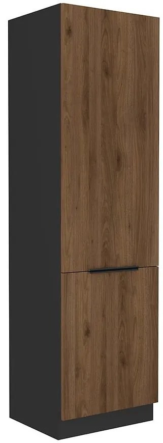 Kuchynská skrinka Monza orech okapi 60dk-210 2f