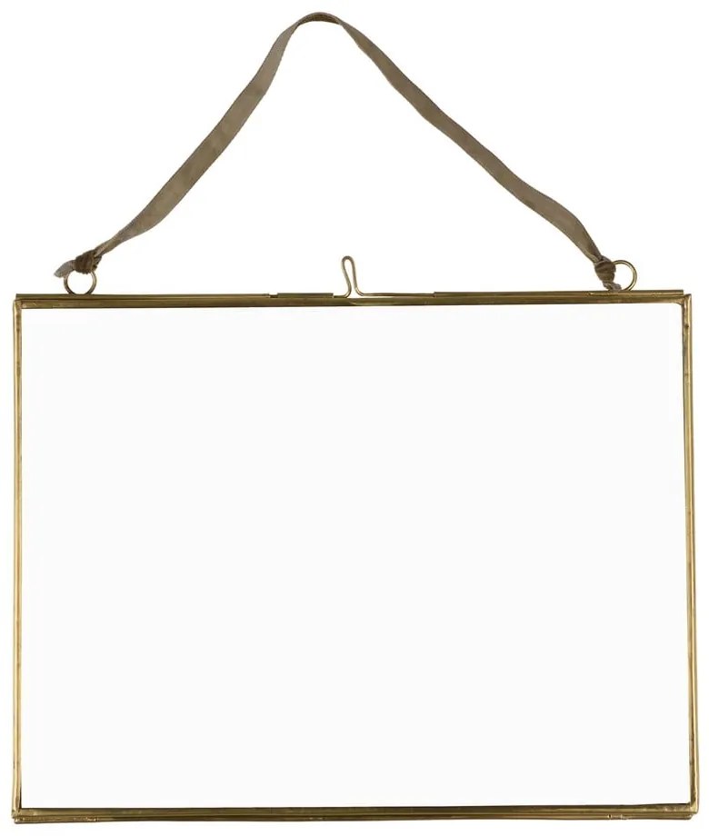Kovový rámček na stenu v zlatej farbe 20x15 cm – Rex London