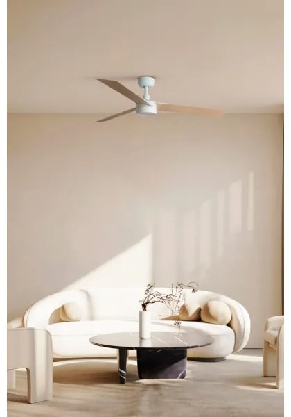 FARO 34297-1TW- LED Stmiev. ventilátor RUDDER L LED/20W/230V 2700/4000/6500K + DO