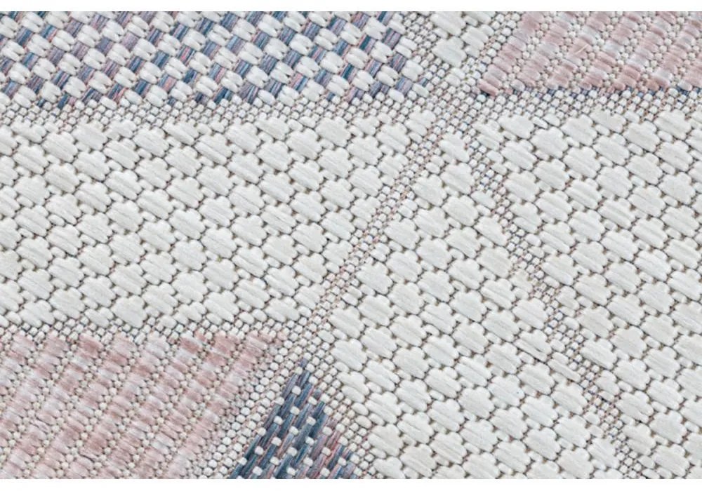 *Kusový koberec Nina krémovo ružový atyp 60x300cm
