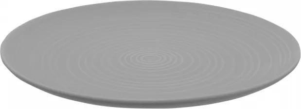 Lunasol - Plytký tanier Gaya RGB Spiral bledosivý 28 cm (451803)