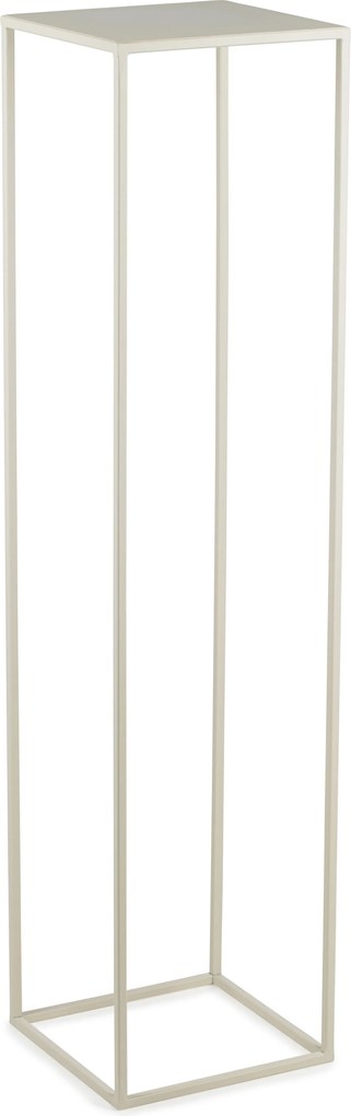 STOJAN NA KVETINÁČ SIMPLE 100X24X24 CM KRÉMOVÁ