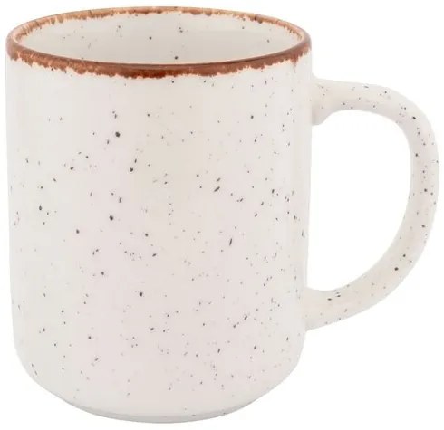 Altom Porcelánový hrnček Reactive Ivory, 400 ml
