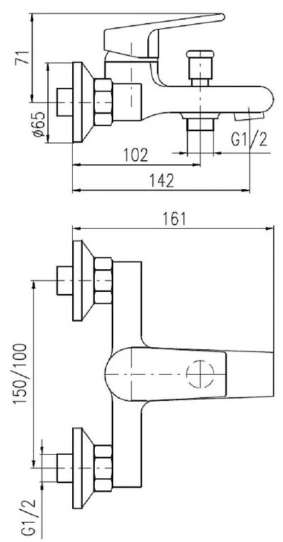 Batéria vaňová Colorado zlato CO154.0Z