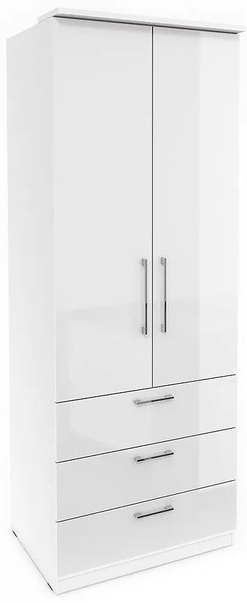 Skriňa Optima 68 2d 3s biela