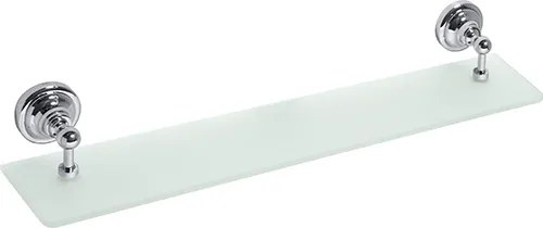 Bemeta Design RETRO chróm: Polička, 600 mm, sklo - 144302242