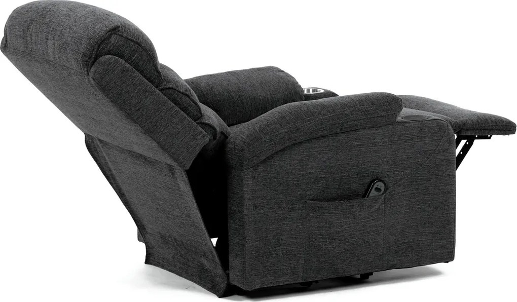 Elektrické polohovacie kreslo TV-S8348 GREY2 Farba: Sivá